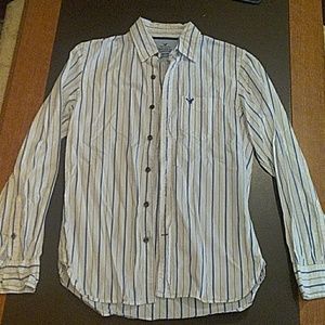 American Eagle Mens XS long sleeve button up